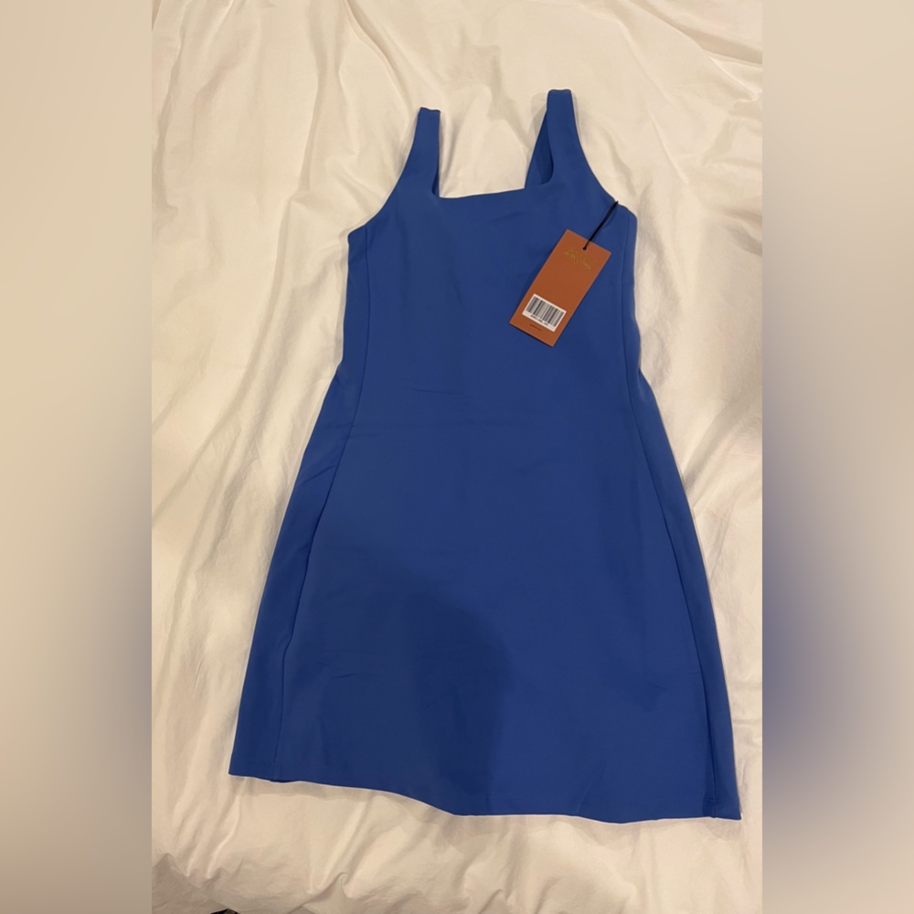 NWT Girlfriend Collective Tommy Dress—Prism size XS